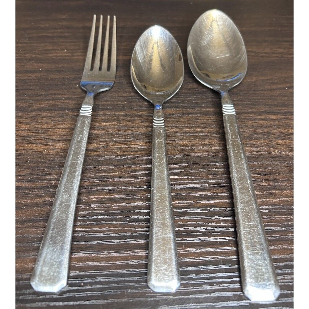 J.A. Henckels International Moderna 18/10 Stainless 3 Dinner Serving Dinnerware